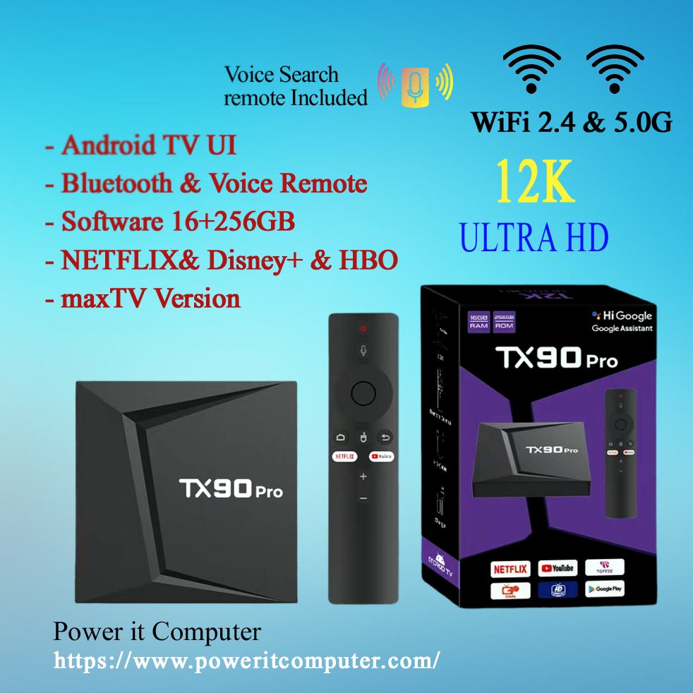 TX PRO 90 16 GB 256 GB SMAR TV CARD