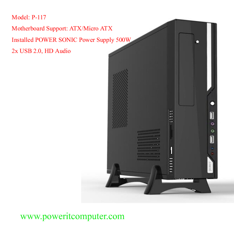 ATX/Micro ATX  POWER SONIC SUPAR SIME CASSIN Power Supply 500W
